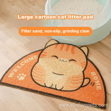 Wear Resistant Large Cat Cleaning Litter Mat